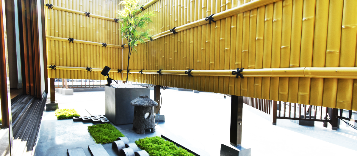 屋上日本庭園